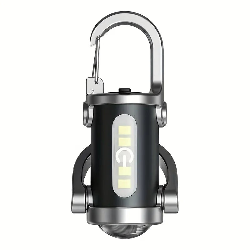 Keychain Multi-Function Mini Flashlight Mobile Power Bank